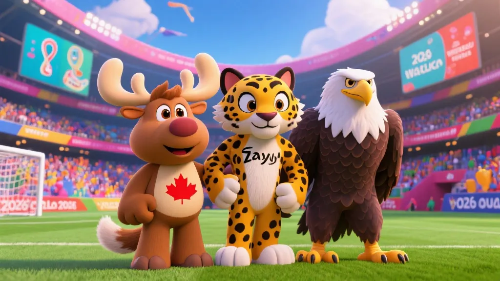 揭秘2026世界杯吉祥物：Maple、Zayu与Clutch背后的文化密码与狂欢寓意